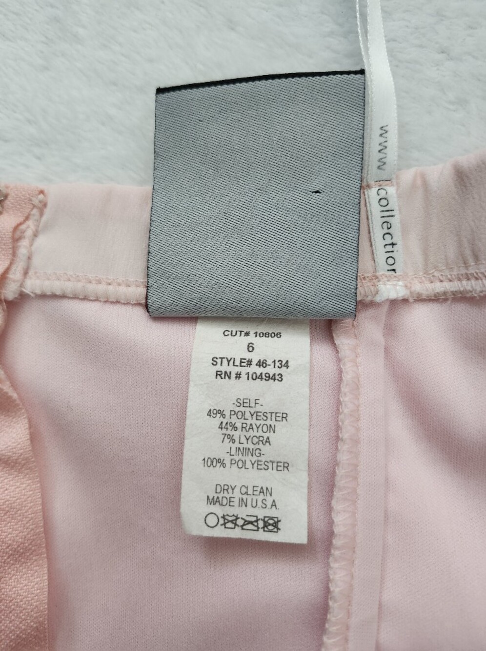 VERONIQUE YOUNG Size 6 Pastel Pink Y2K Romantic Coquette Barbiecore Corset Top - Picture 6 of 11